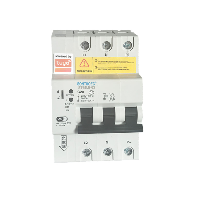 WiFi ST65LE-63wf2 Taxanaha Multi Functional IoT garaadka RCBO